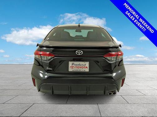 Midnight Black Metallic 2025 Toyota Corolla FX