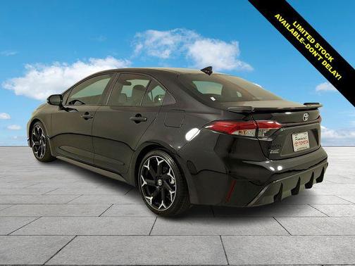 Midnight Black Metallic 2025 Toyota Corolla FX