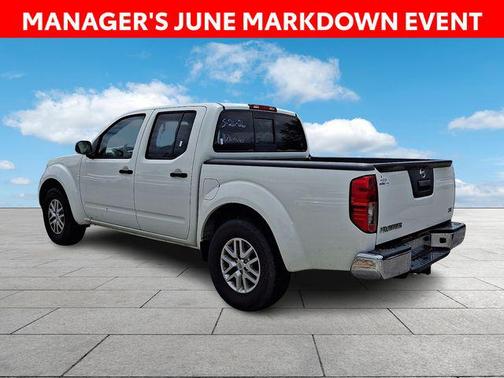 Glacier White 2019 Nissan Frontier SV