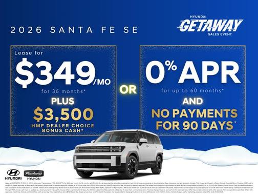 2026 Hyundai SANTA FE SE