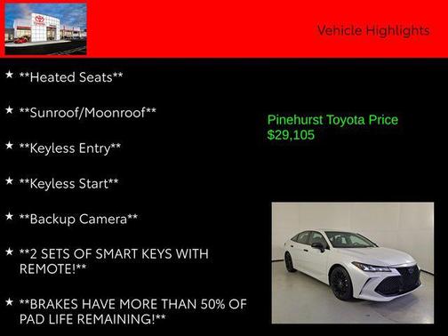 2022 Toyota Avalon Hybrid XSE