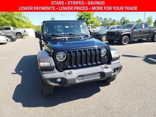 Black Clearcoat 2021 Jeep Wrangler Unlimited Sport