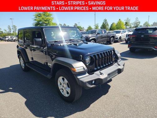 Black Clearcoat 2021 Jeep Wrangler Unlimited Sport