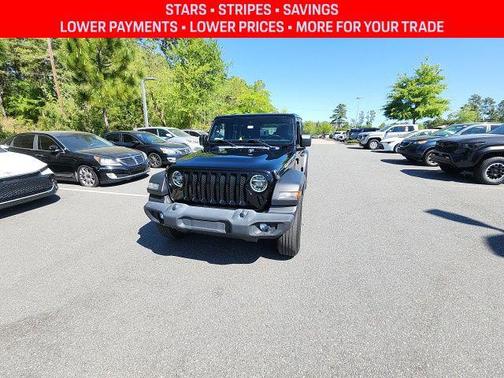 Black Clearcoat 2021 Jeep Wrangler Unlimited Sport