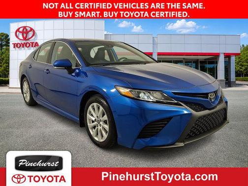 Blue 2019 Toyota Camry SE