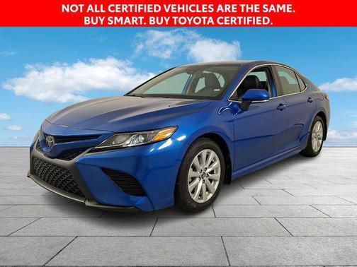 Blue 2019 Toyota Camry SE