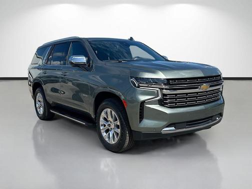 Silver Sage Metallic 2023 Chevrolet Tahoe Premier