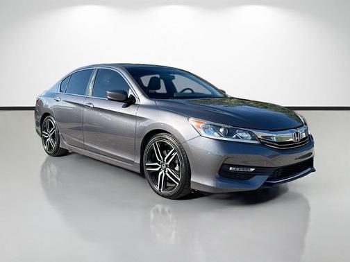 Modern Steel Metallic 2017 Honda Accord Sport