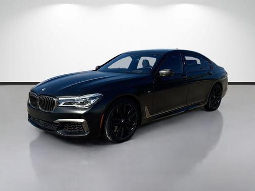 Frozen Black 2018 BMW M760 i xDrive