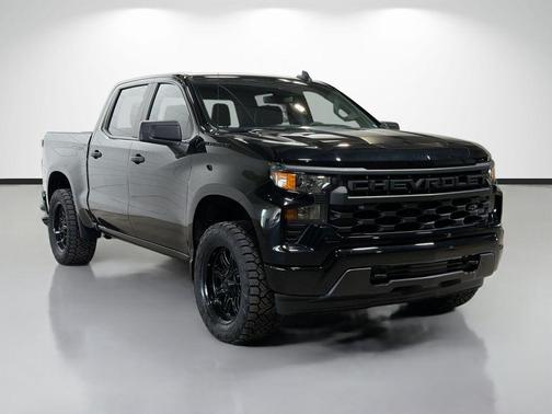 Black 2024 Chevrolet Silverado 1500 Custom