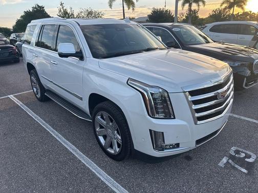 Crystal White Tri-Coat 2020 Cadillac Escalade Luxury