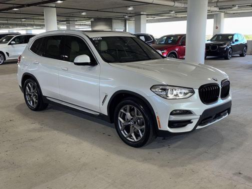 Mineral White Metallic 2020 BMW X3 sDrive30i