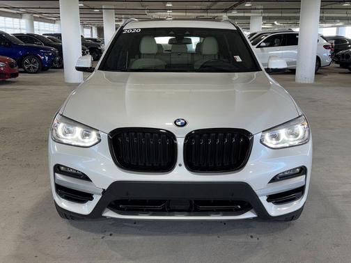 Mineral White Metallic 2020 BMW X3 sDrive30i