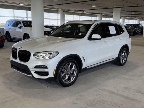 Mineral White Metallic 2020 BMW X3 sDrive30i
