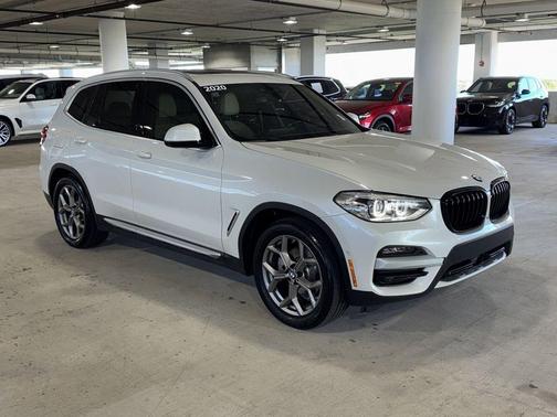 Mineral White Metallic 2020 BMW X3 sDrive30i