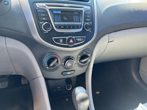 Boston Red 2017 Hyundai Accent Value Edition