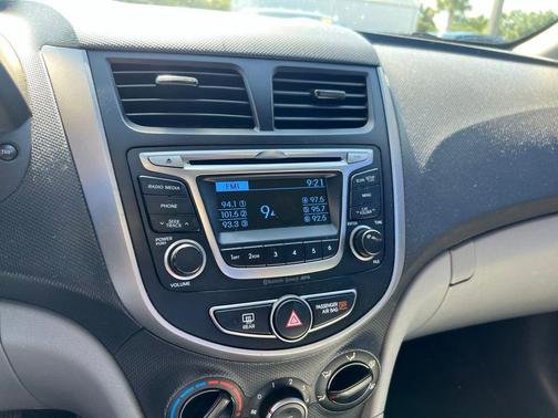 Boston Red 2017 Hyundai Accent Value Edition