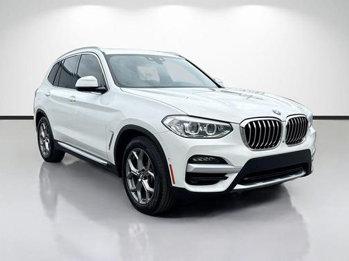 Alpine White 2021 BMW X3 sDrive30i