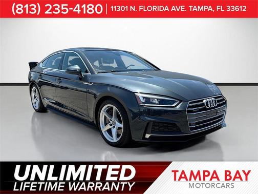 Manhattan Gray Metallic 2018 Audi A5 2.0T Premium Plus