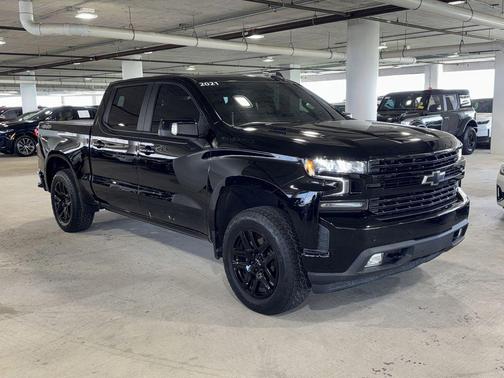 Black 2021 Chevrolet Silverado 1500 RST