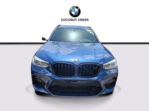 Phytonic Blue Metallic 2021 BMW X3 M AWD