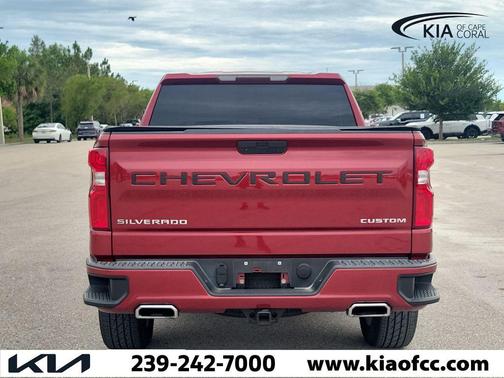 Red Tinted Clearcoat 2020 Chevrolet Silverado 1500 Custom