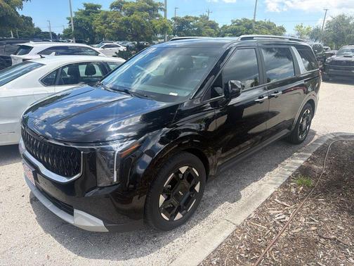 Aurora Black 2025 Kia Carnival EX