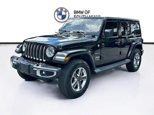 Black Clearcoat 2018 Jeep Wrangler Unlimited Sahara