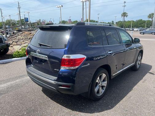 Nautical Blue Metallic 2011 Toyota Highlander Limited