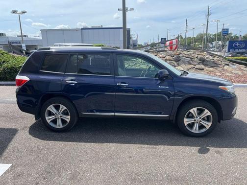 Nautical Blue Metallic 2011 Toyota Highlander Limited