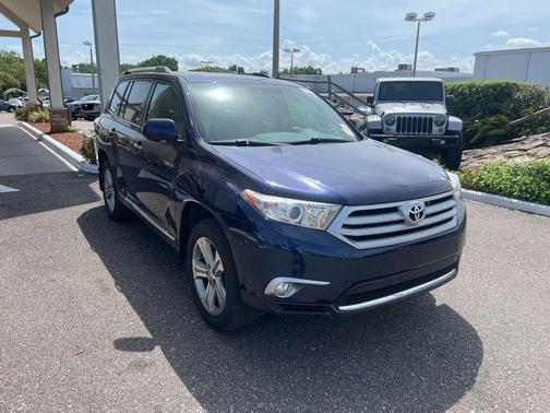 Nautical Blue Metallic 2011 Toyota Highlander Limited