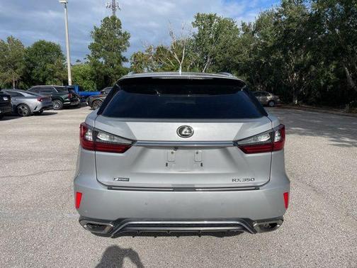 Silver 2017 Lexus RX 350 F Sport