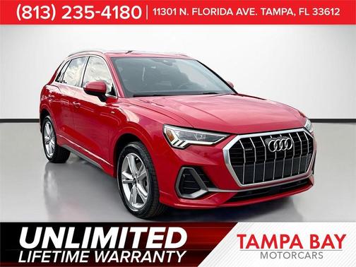Tango Red Metallic 2022 Audi Q3 45 S line Premium