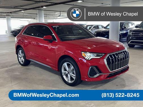 Tango Red Metallic 2022 Audi Q3 45 S line Premium