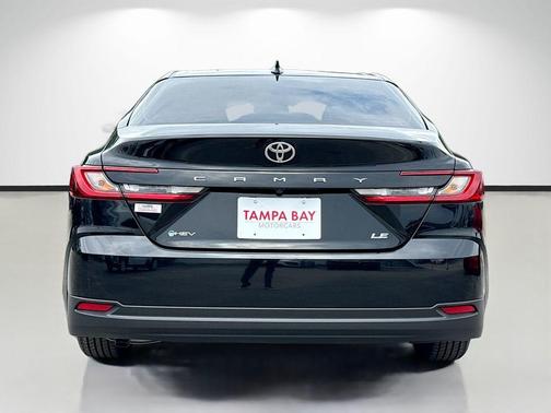 Midnight Black Metallic 2025 Toyota Camry LE
