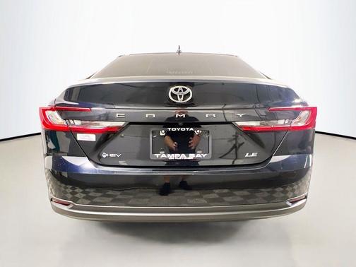 Midnight Black Metallic 2025 Toyota Camry LE