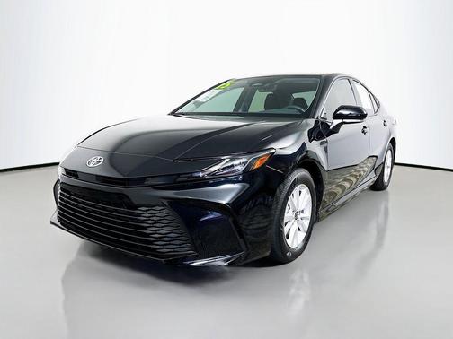 Midnight Black Metallic 2025 Toyota Camry LE
