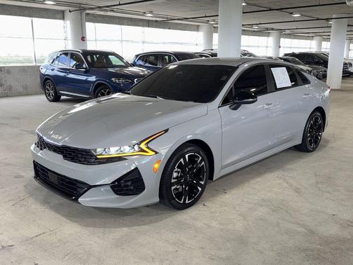 Gray 2024 Kia K5 GT-Line
