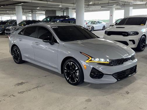Gray 2024 Kia K5 GT-Line