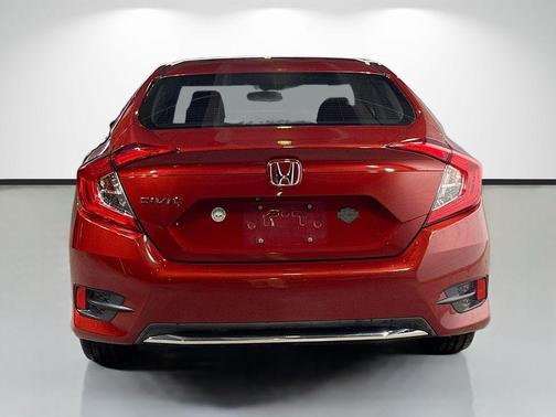 Molten Lava Pearl 2019 Honda Civic LX