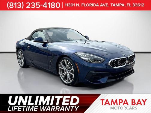 Mediterranean Blue Metallic 2019 BMW Z4 sDrive30i