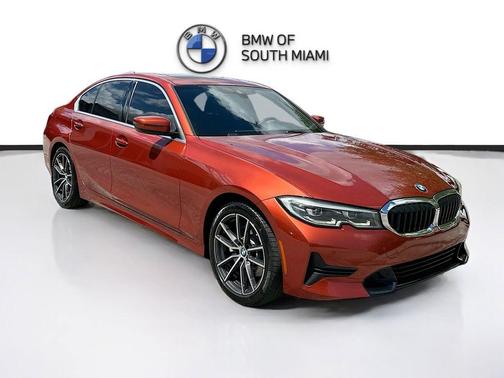 Sunset Orange Metallic 2021 BMW 330 i