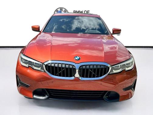 Sunset Orange Metallic 2021 BMW 330 i