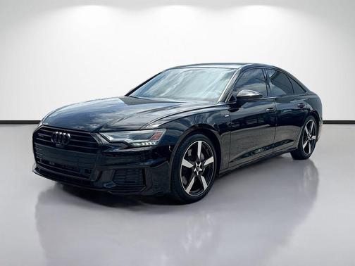 Brilliant Black 2021 Audi A6 55 Premium
