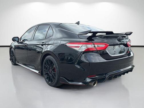 Midnight Black Metallic 2020 Toyota Camry TRD V6