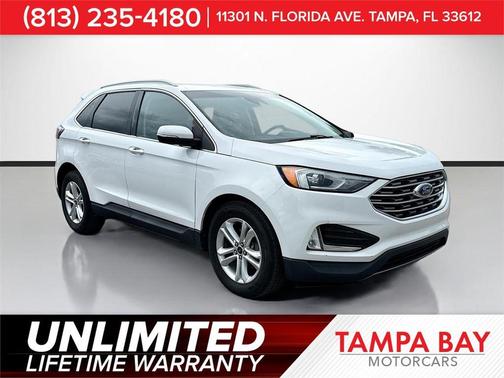 Oxford White 2020 Ford Edge SEL