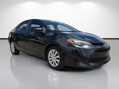 Black Sand Pearl 2018 Toyota Corolla LE