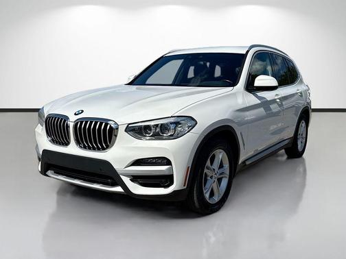 Alpine White 2021 BMW X3 sDrive30i