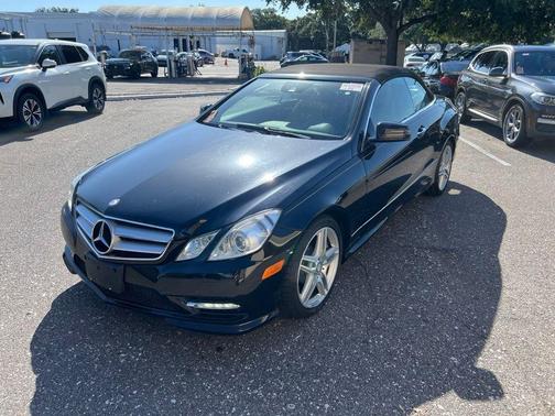 Black 2013 Mercedes-Benz E-Class E 550