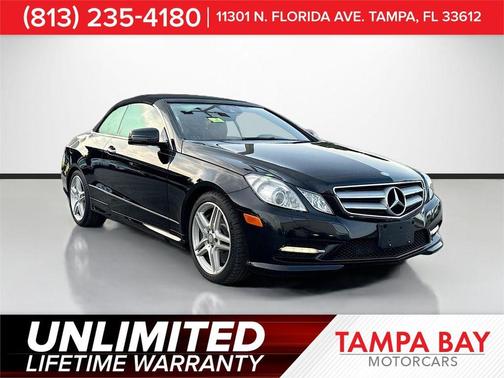 Black 2013 Mercedes-Benz E-Class E 550